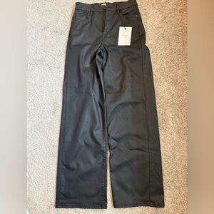 Vici Icon coated High Rise Straight Jeans